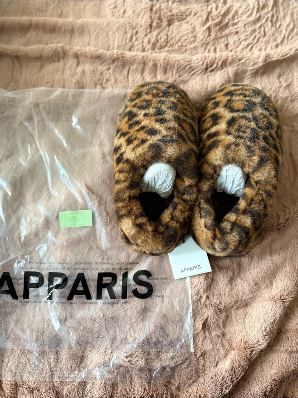 NWT APPARIS Misha Leopard Slipper (Women Size 8)